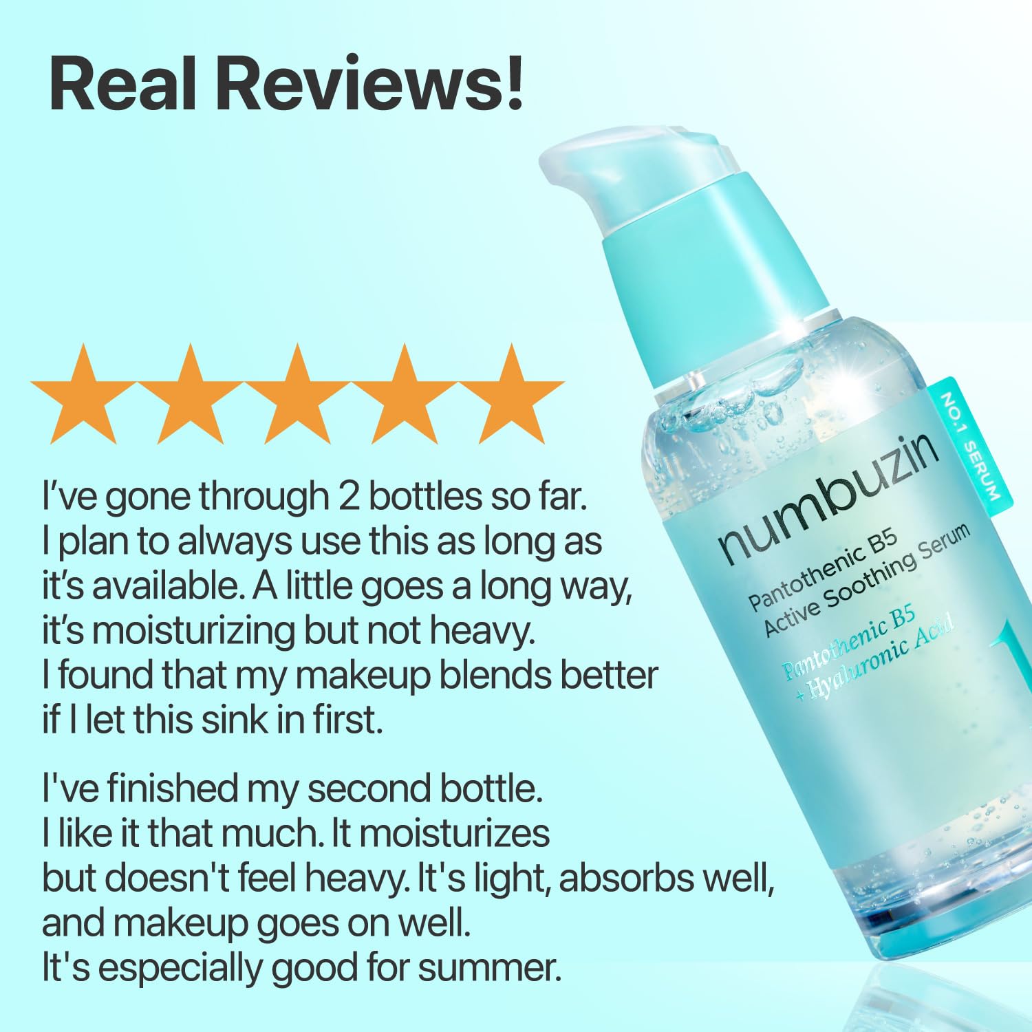 Numbuzin No1 Serum, prevencion-de-acne: piel más clara con uso diario.