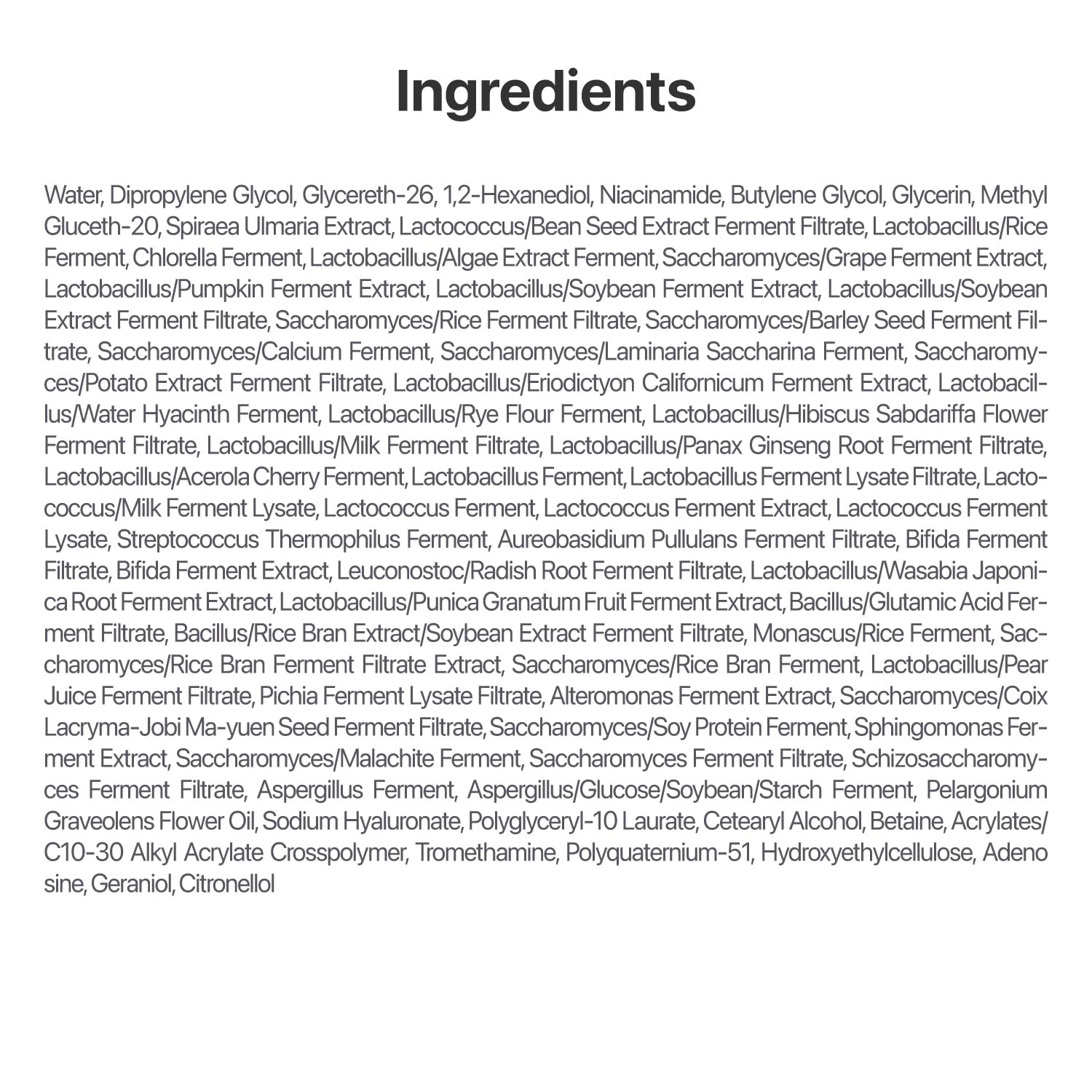 Numbuzin No.3 fermented essence visual communicates skin glow potential.
