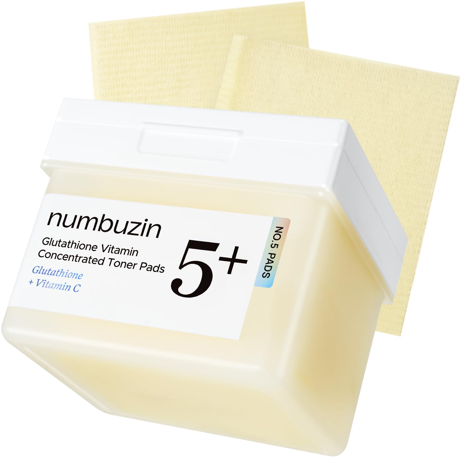 Numbuzin No.5 paño facial doble textura para acabado suave tras la limpieza