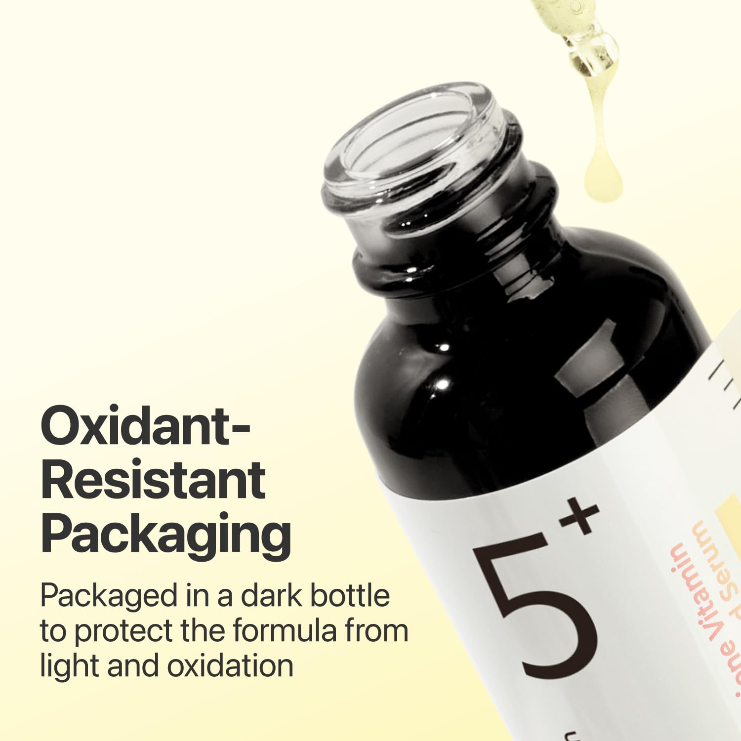 Numbuzin No.5 serum packaging-shot emphasizes clean, alcohol-free formula