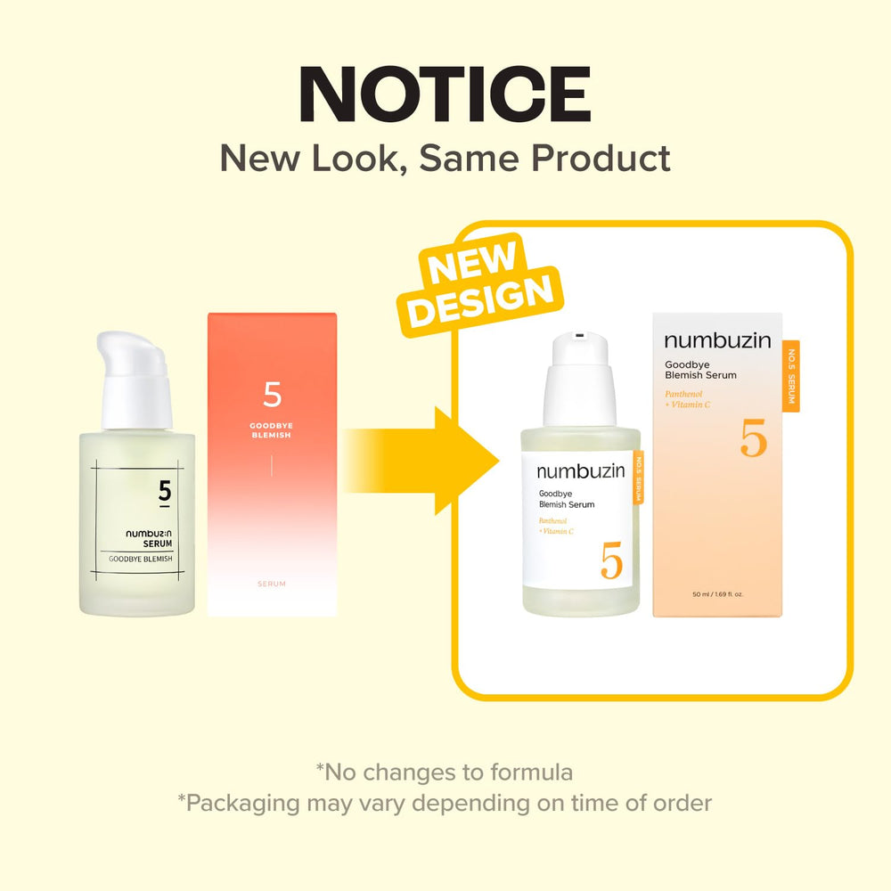Numbuzin No.5 Serum: textura gel fresca y de rápida absorción.