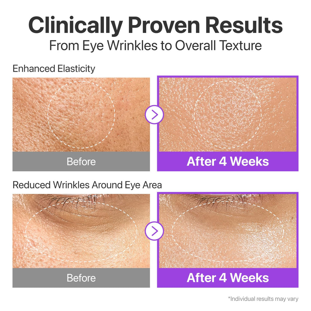 Applied serum delivers a natural glow and refreshed skin appearance