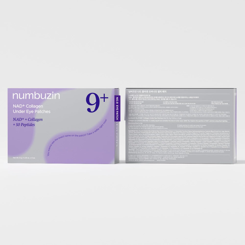 Parches numbuzin No.9 para uso diario y cuidado ocular.