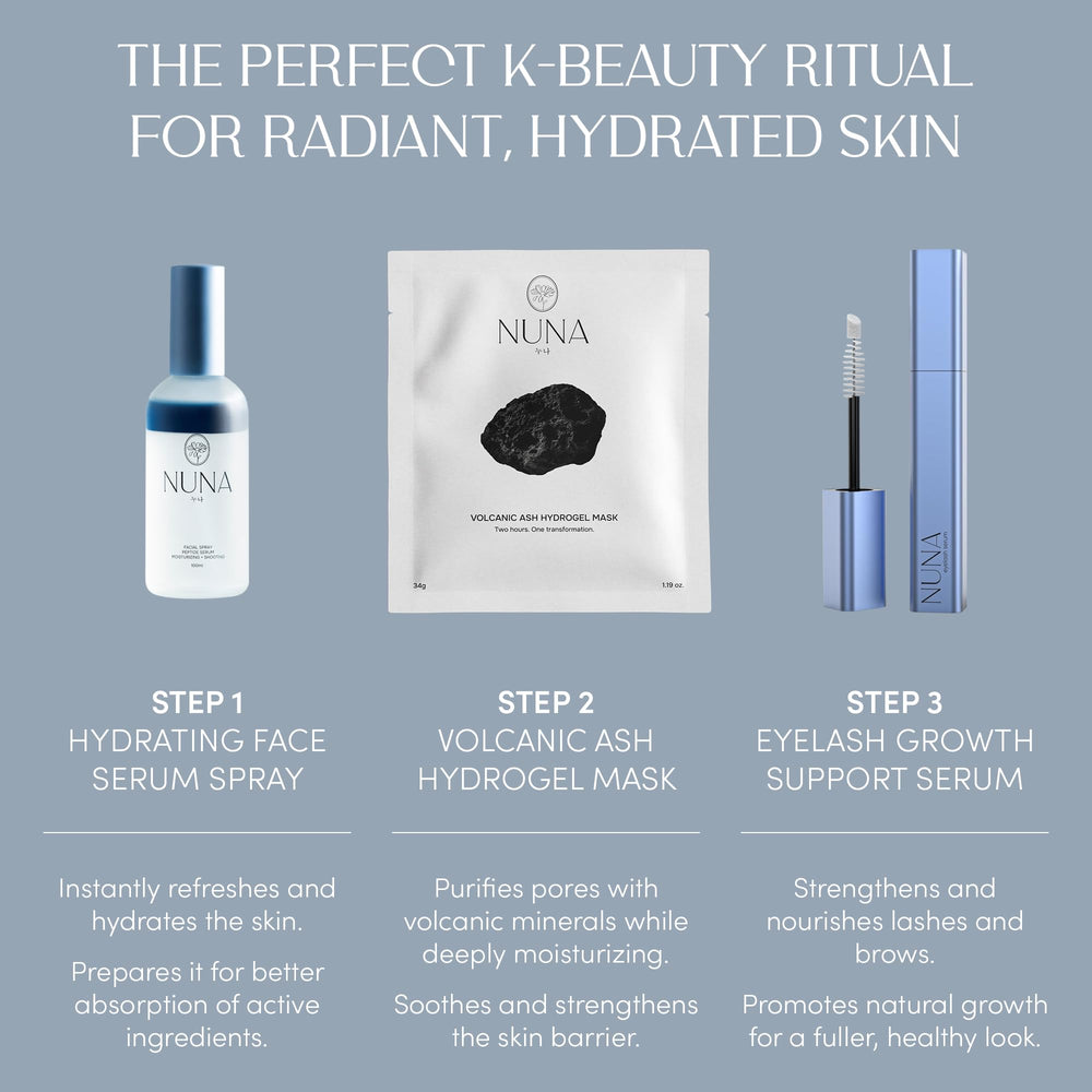 NUNA minimal packaging ideal for 6-month supply storage