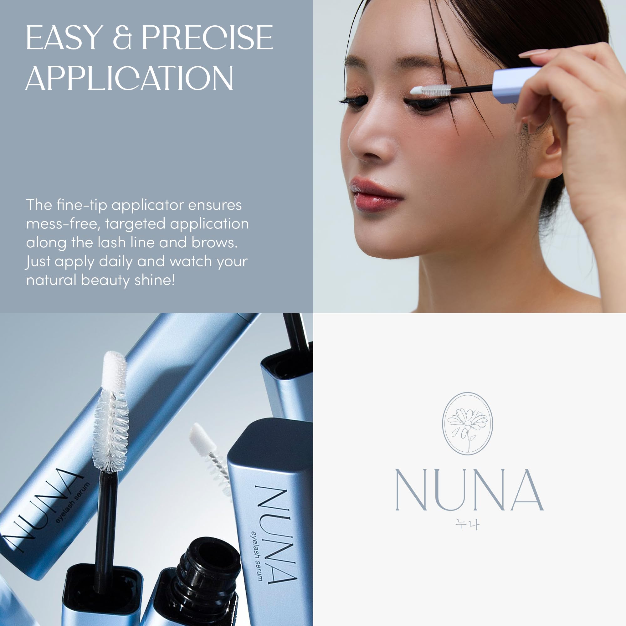 NUNA Korean beauty extracts scene emphasizing natural ingredients
