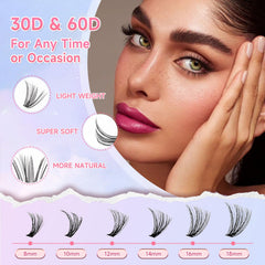 Nuonuole lash applicator tweezers for precise lash placement during DIY use.