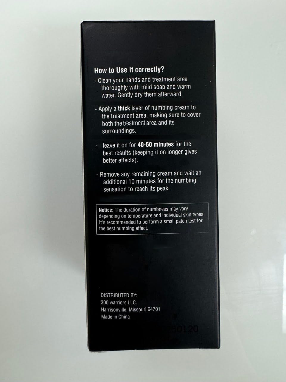 Nupharmco Numbing Cream 2-pack on shelf with clear labeling for easy purchase.