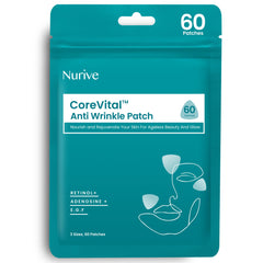 NURIVE parches para líneas de sonrisa, uso nocturno para una piel suave