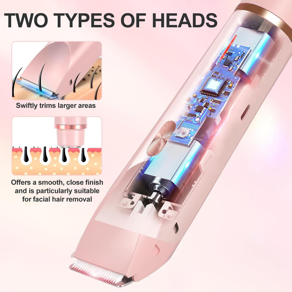 Nursetek shaver for legs and arms delivers quick, close finish.