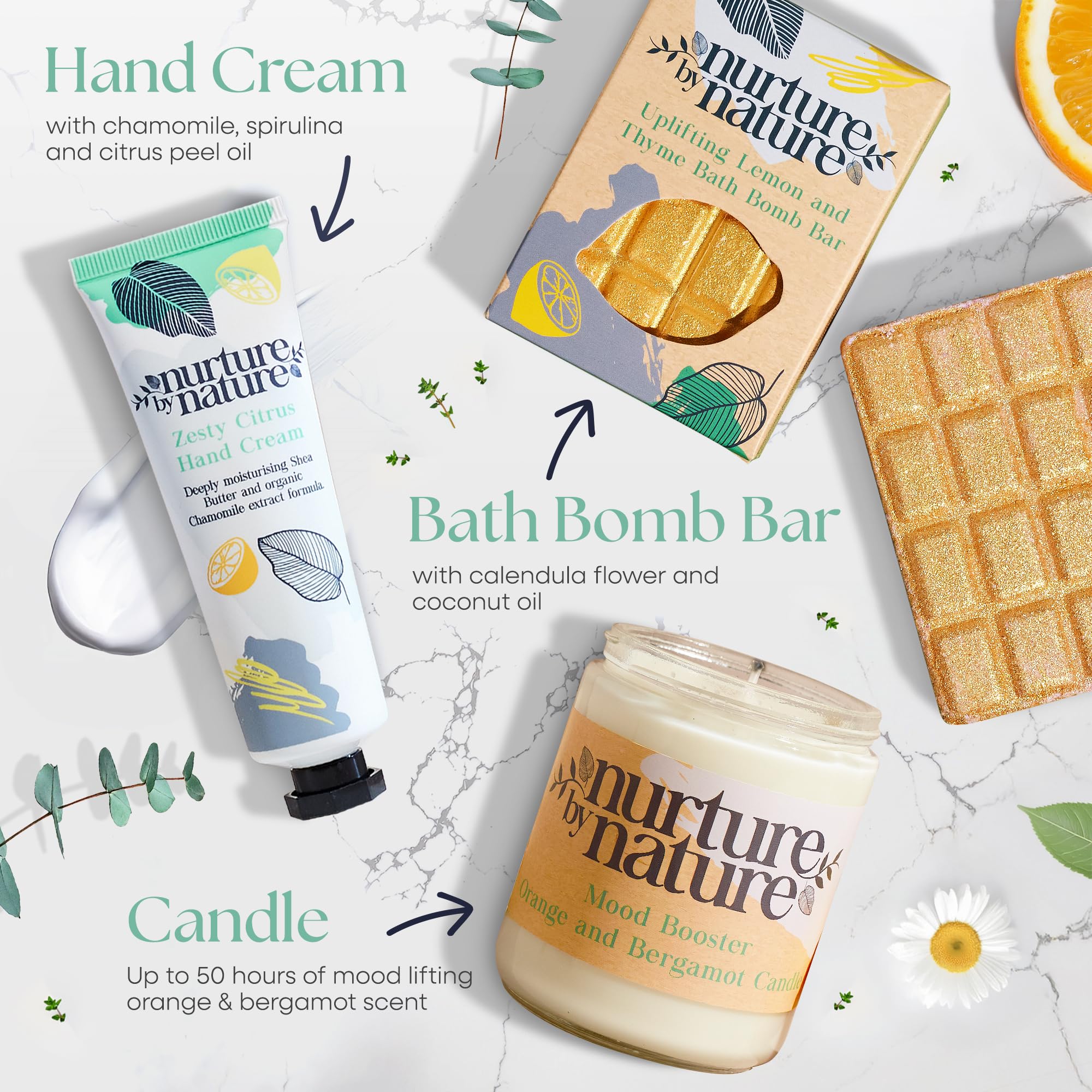 Nurture by Nature Bath Bomb Bar delivers luxurious fizz for a relaxing moment