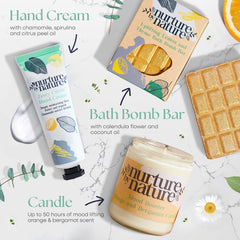 Nurture by Nature Bath Bomb Bar delivers luxurious fizz for a relaxing moment