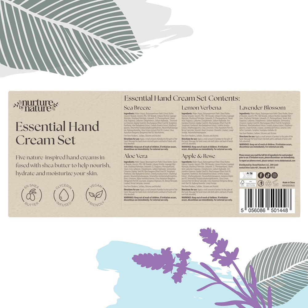 Conjunto de cuidado de manos Nurture by Nature Botanicals, regalo ideal para mamás