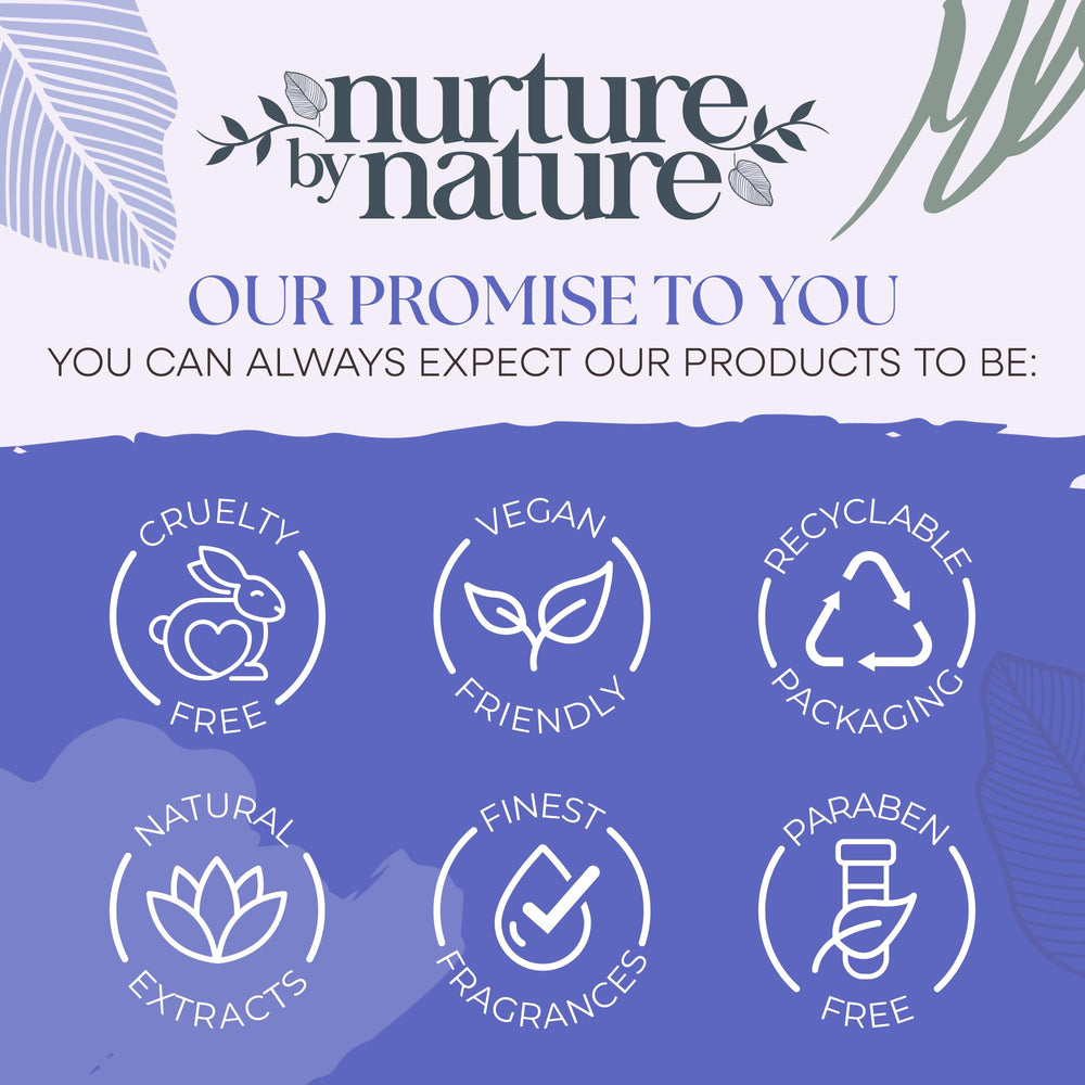 Nurture by Nature New Mom Set bath salts for a soothing soak.