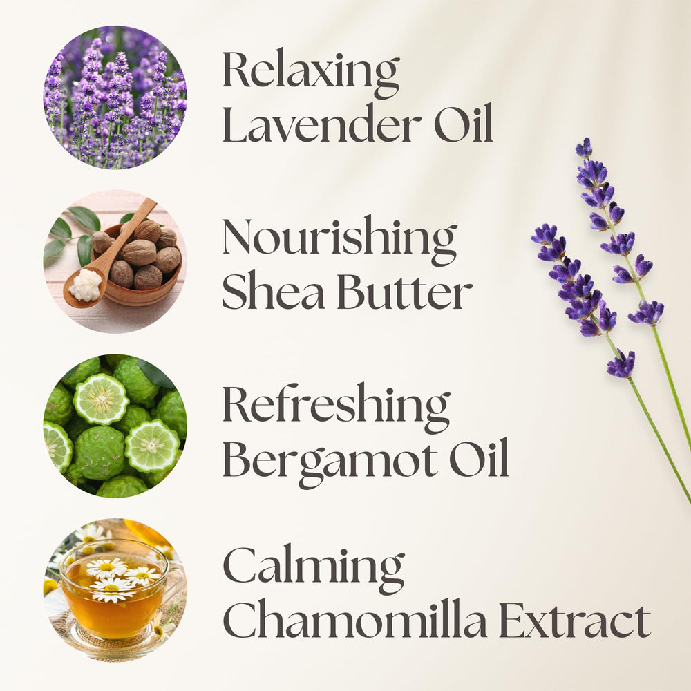 Nurture by Nature New Mom Set shower oil for a silky, refreshing cleanse.