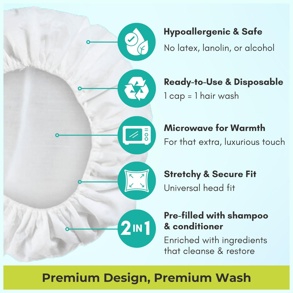 Nurture Valley senior care cap designed for elderly and bedridden users