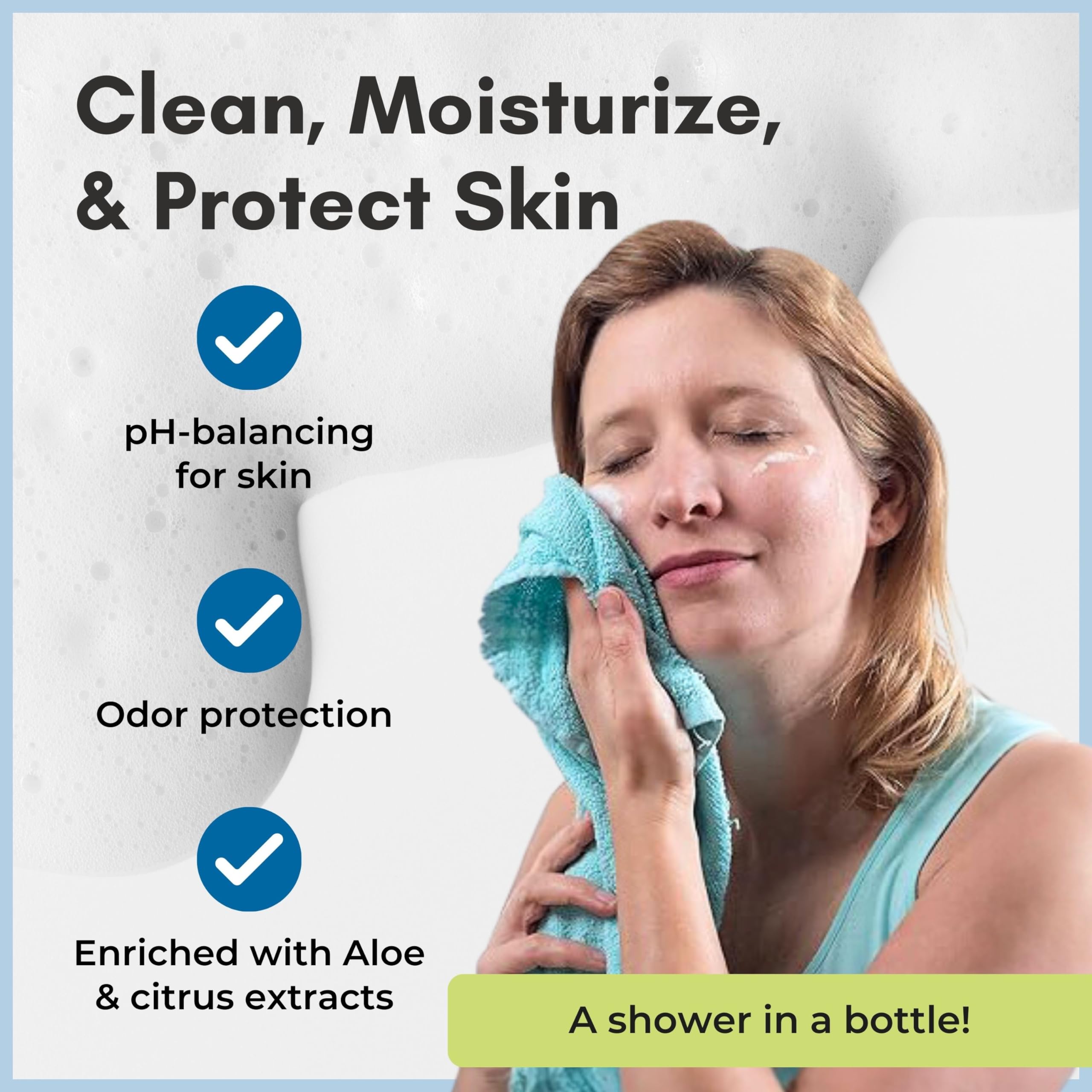 Nurture Valley travel pack no-rinse cleanser ready for trips