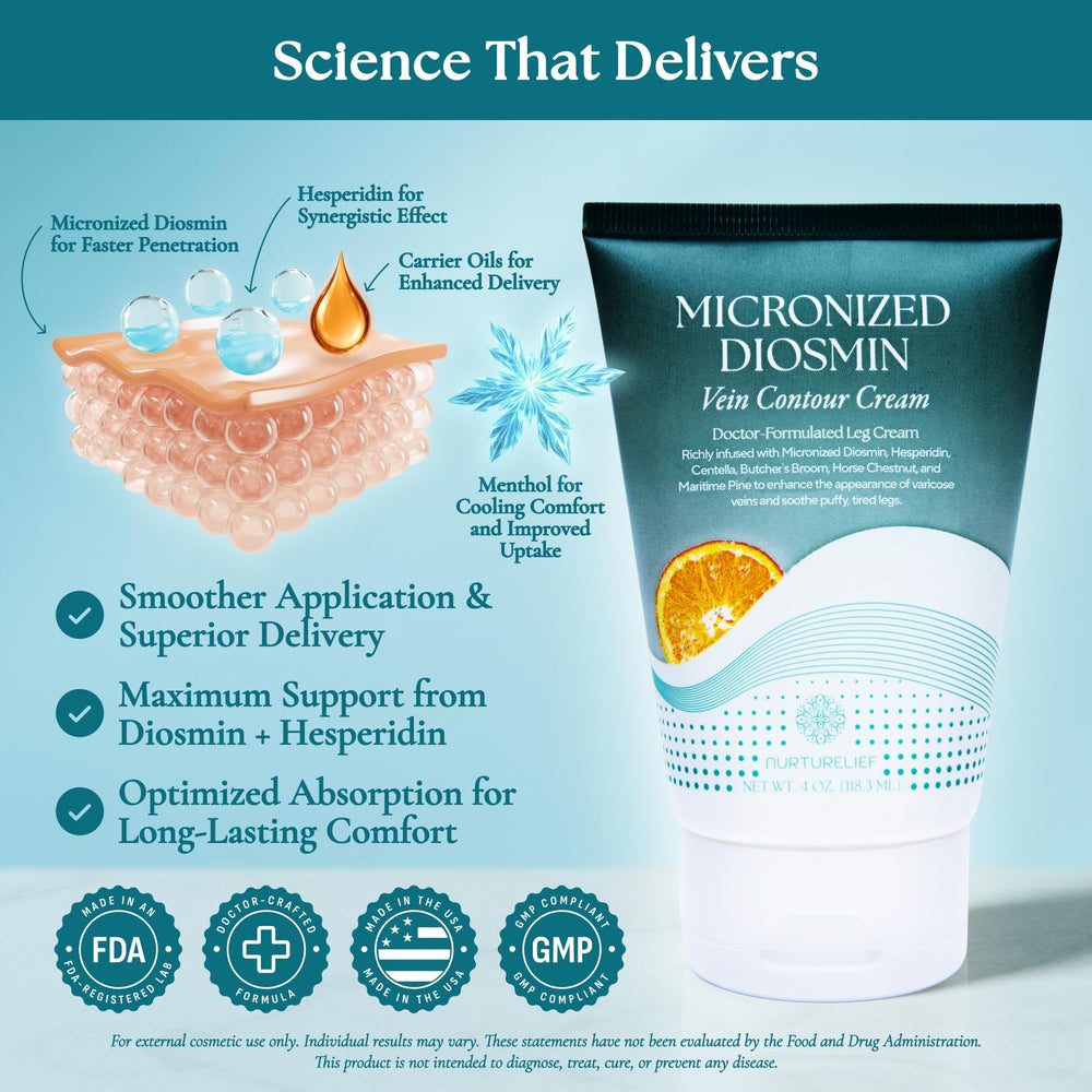 Nurturelief cooling sensation close-up highlighting menthol feel