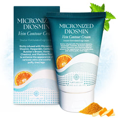 Nurturelief diosmin cream tube showing a cooling, refreshing leg care experience