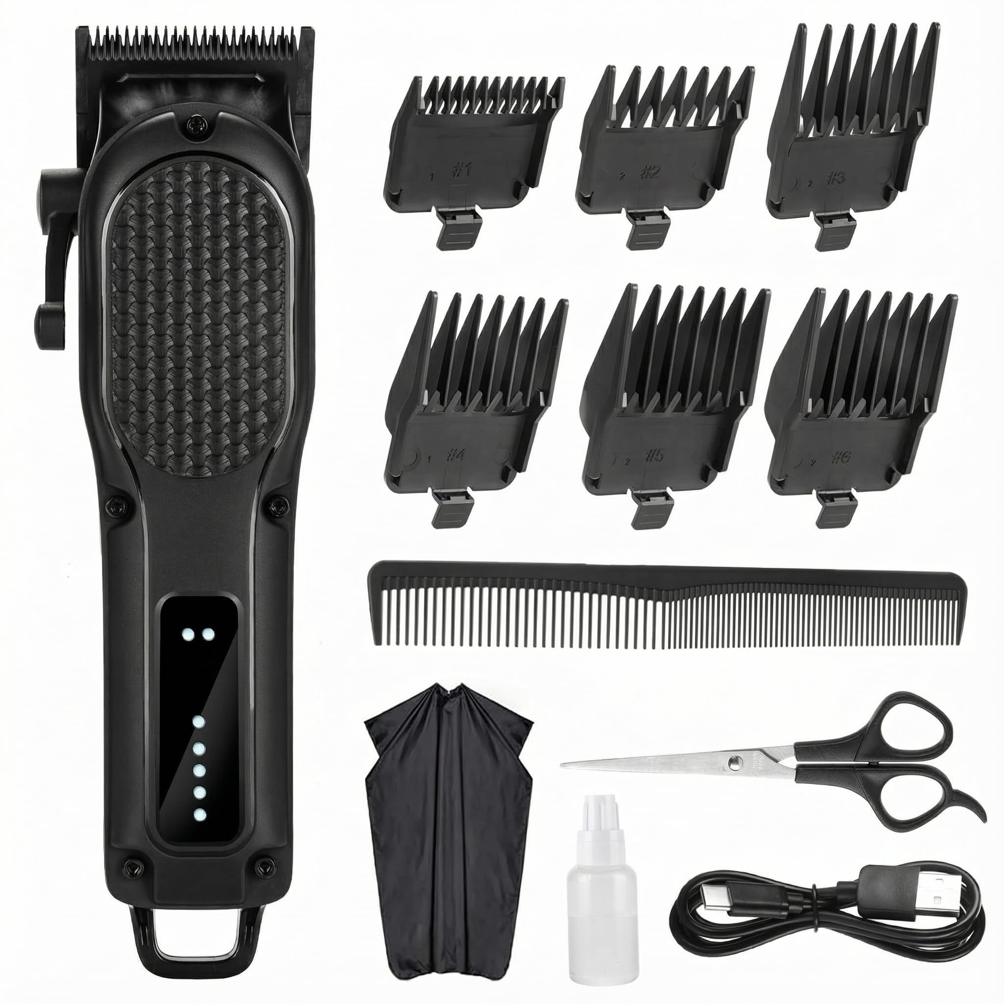 Nutcore cordless professional hair trimmer for precise grooming and effortless mobility