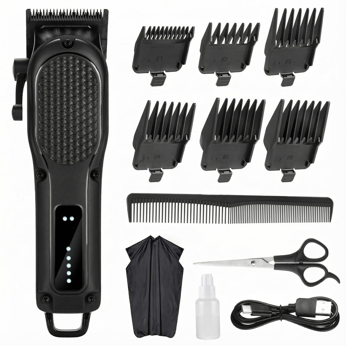 Nutcore cordless professional hair trimmer for precise grooming and effortless mobility