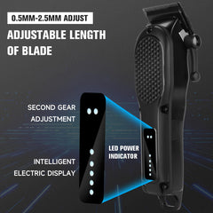 Nutcore five-speed settings tailor intensity for different hair types