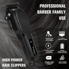 Nutcore six guide combs offer versatile length options for clean fades