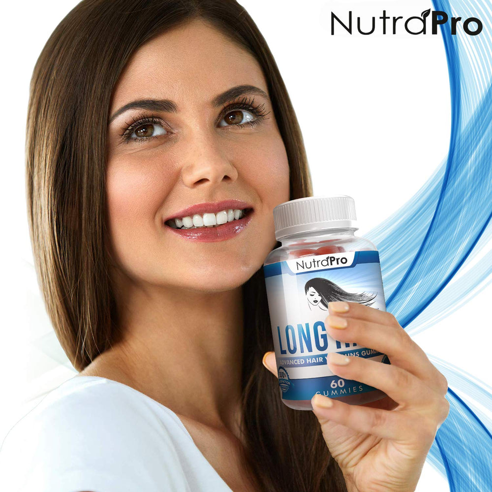 NutraPro Gominolas Pelo Largo, ingredientes naturales para cabello sano.