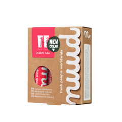 Nuud Smarter Pack two 20ml tubes for convenient on-the-go freshness.
