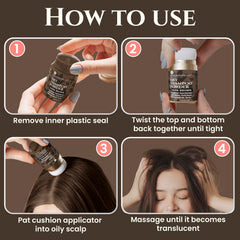 Nuva Botanicals biotin lavender Korean ginseng formula adds volume between washes.