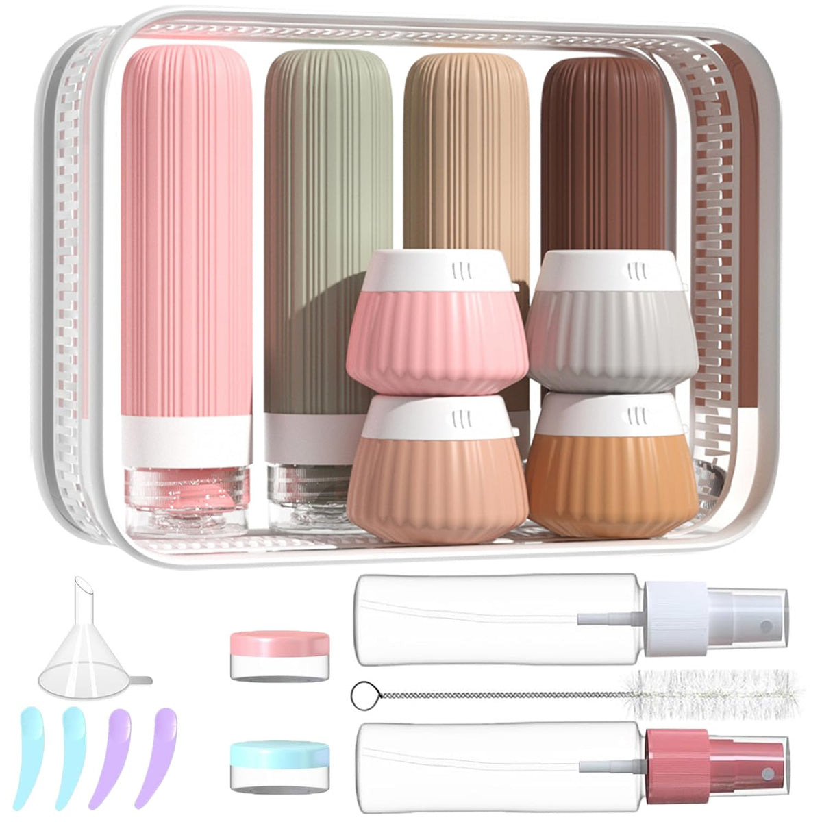 NuvaConx 90ml bottle for liquids, ideal for carry-on travel