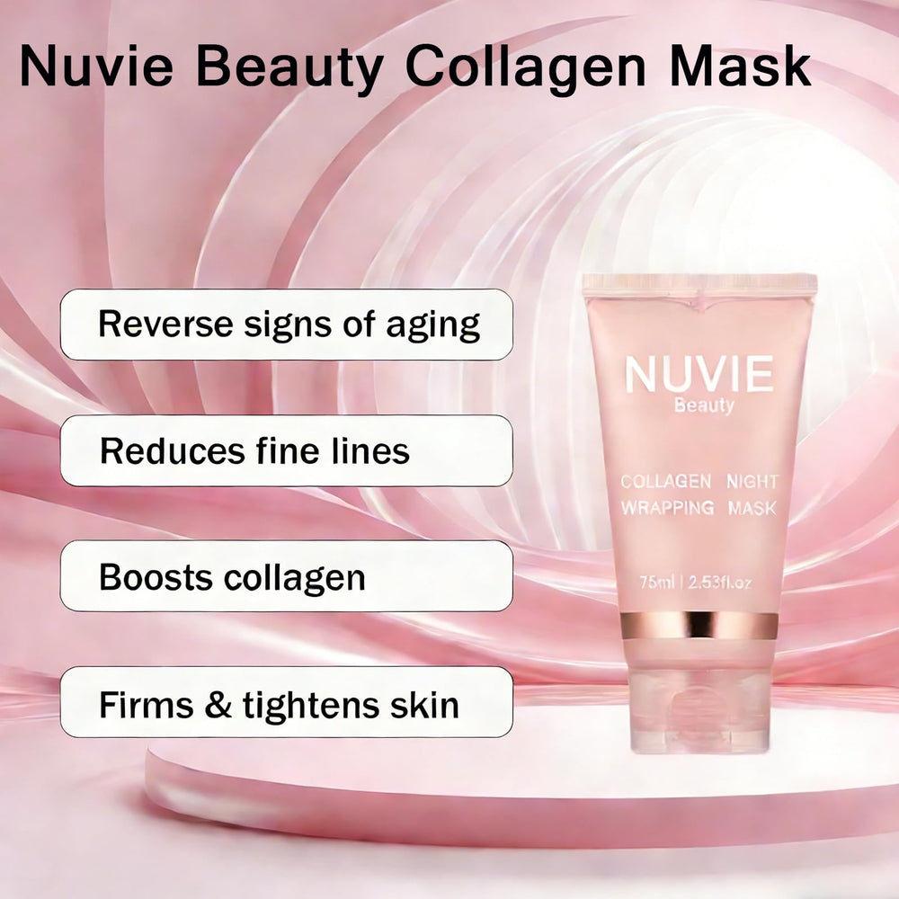 Nuvie Beauty capa de película desprendible se forma en la piel.