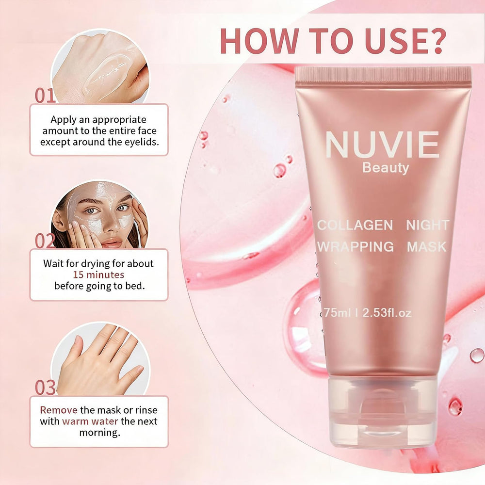 Nuvie Beauty ingredientes botánicos, fórmula suave para piel sensible.