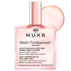 Nuxe Huile Prodigieuse Floral bottle ready for daily hydration and glow
