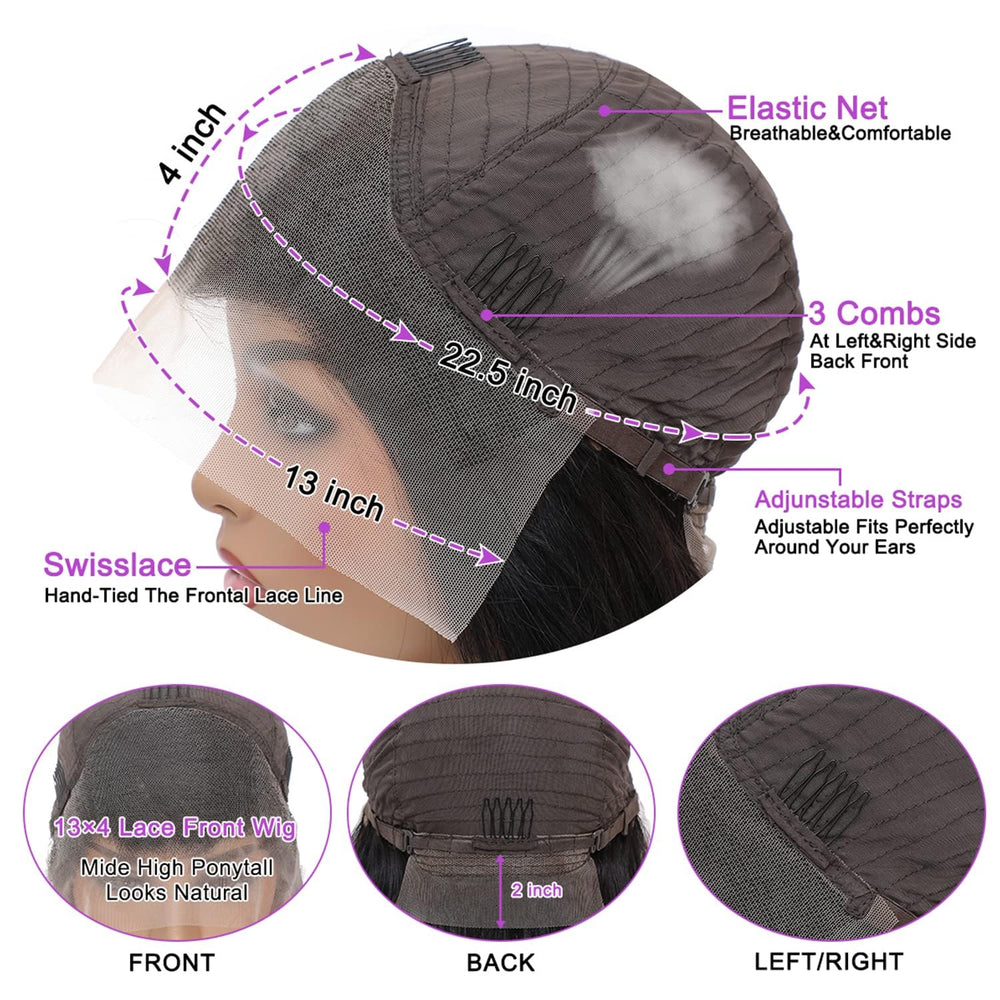 NVL Back lace area supports ponytails for versatile styling options