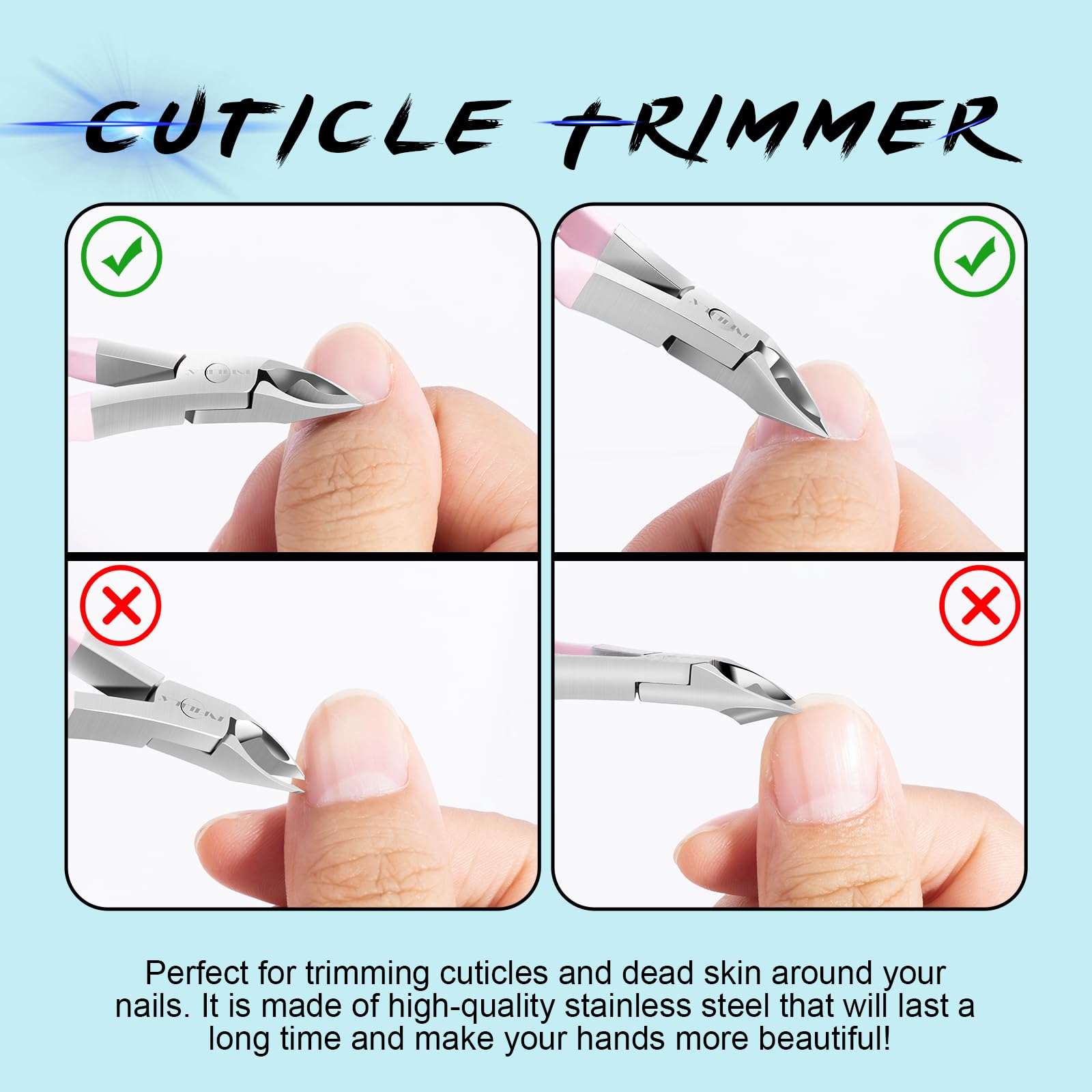 NXJ INFILILA cuticle-clippers professional-salon-grade performance.