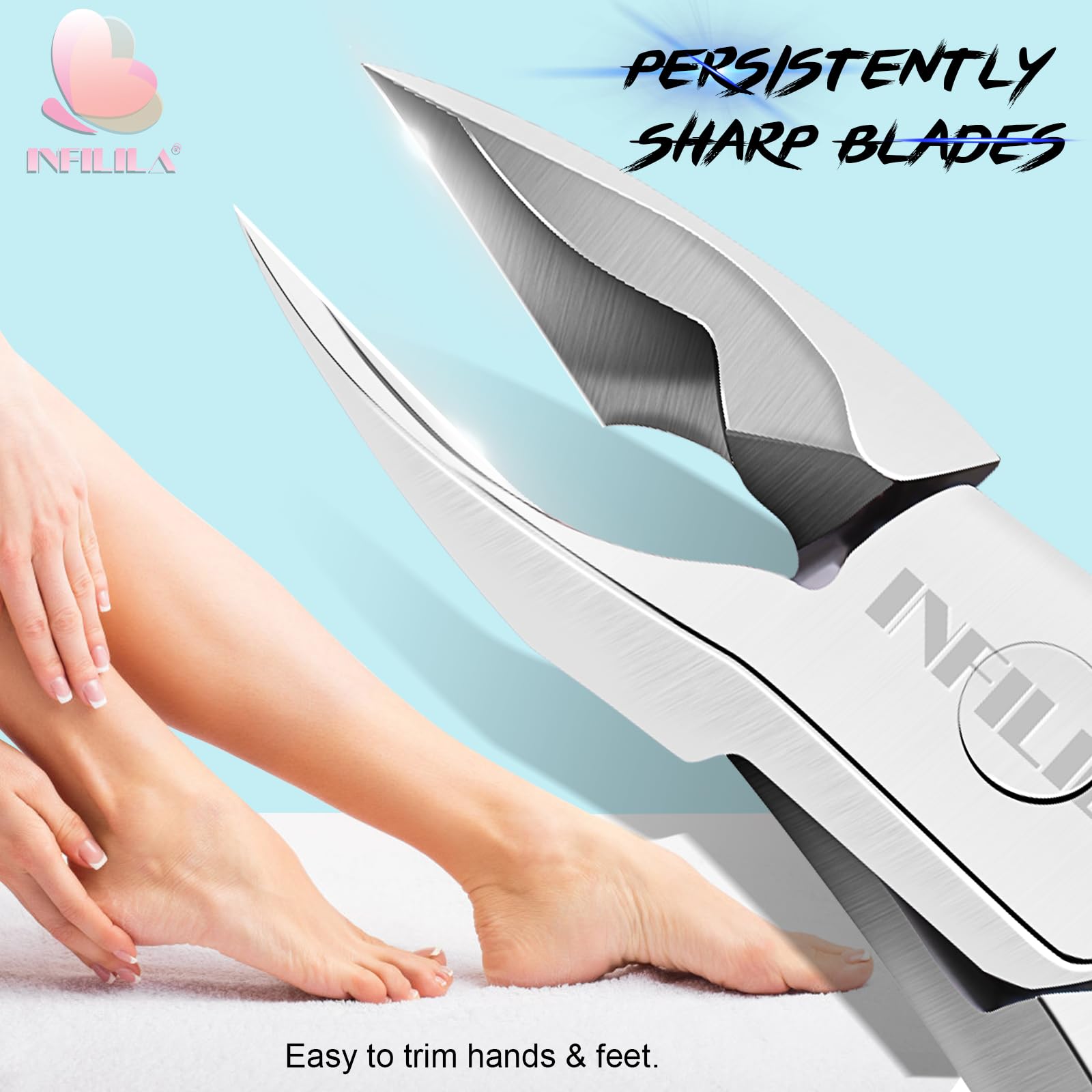 NXJ INFILILA cuticle-trimmer eagle-blade precision for clean results.