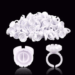 NXJ INFILILA glue rings 100pcs for lashes offer mess-free application.