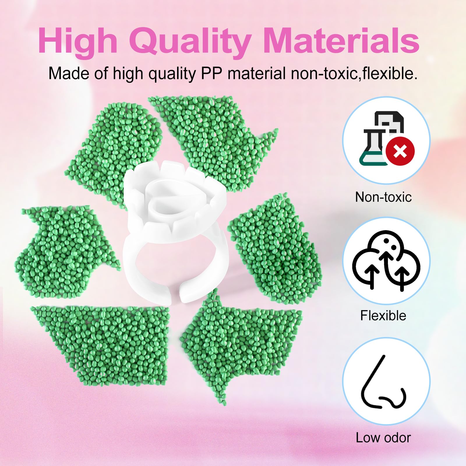 NXJ INFILILA rings support makeup or nail art organization and color management.