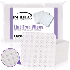 NXJ INFILILA lint-free nail wipes packaging ready for professional salon use