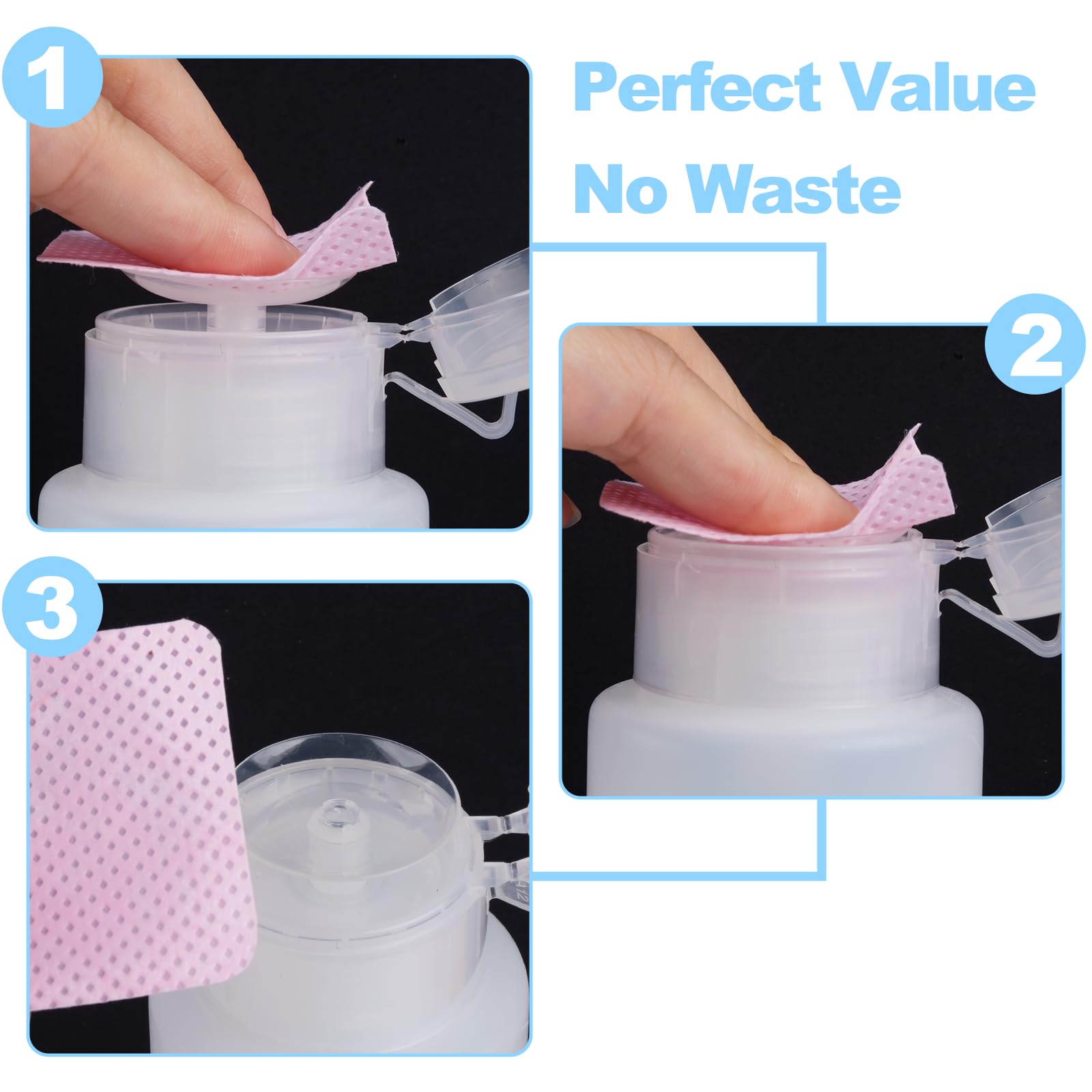 NXJ INFILILA nail polish remover bottle ideal for on-the-go touch-ups.