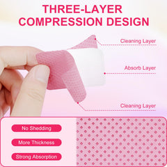 NXJ INFILILA set-remocion-esmalte-gel-rosa, kit profesional para gel