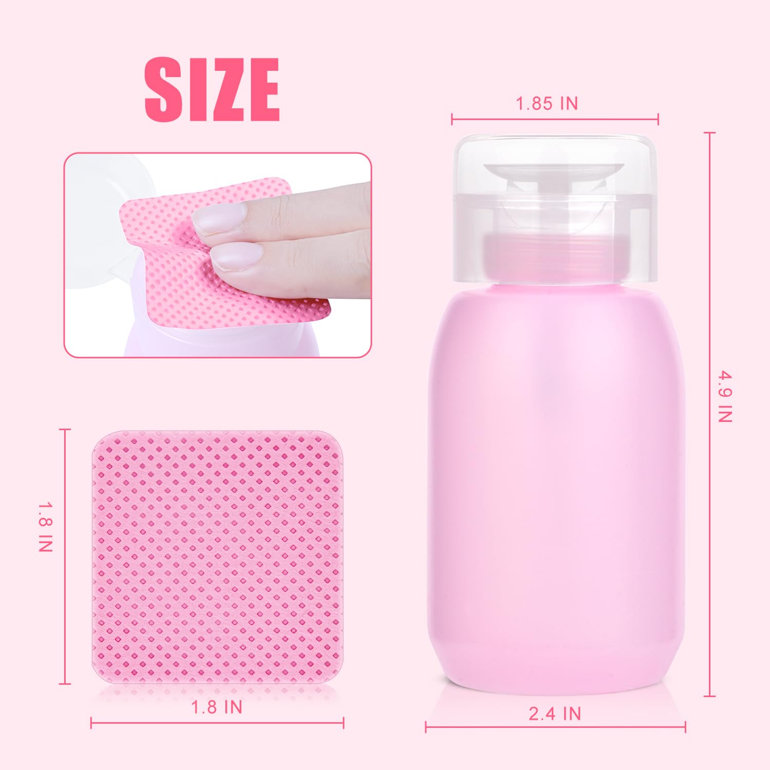 NXJ INFILILA uso-profesional-salon-uñas, ideal para desmaquillar y preparar uñas