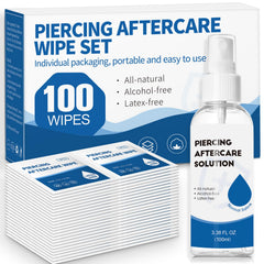 NXPPYY piercing aftercare spray bottle for gentle cleansing and soothing relief.