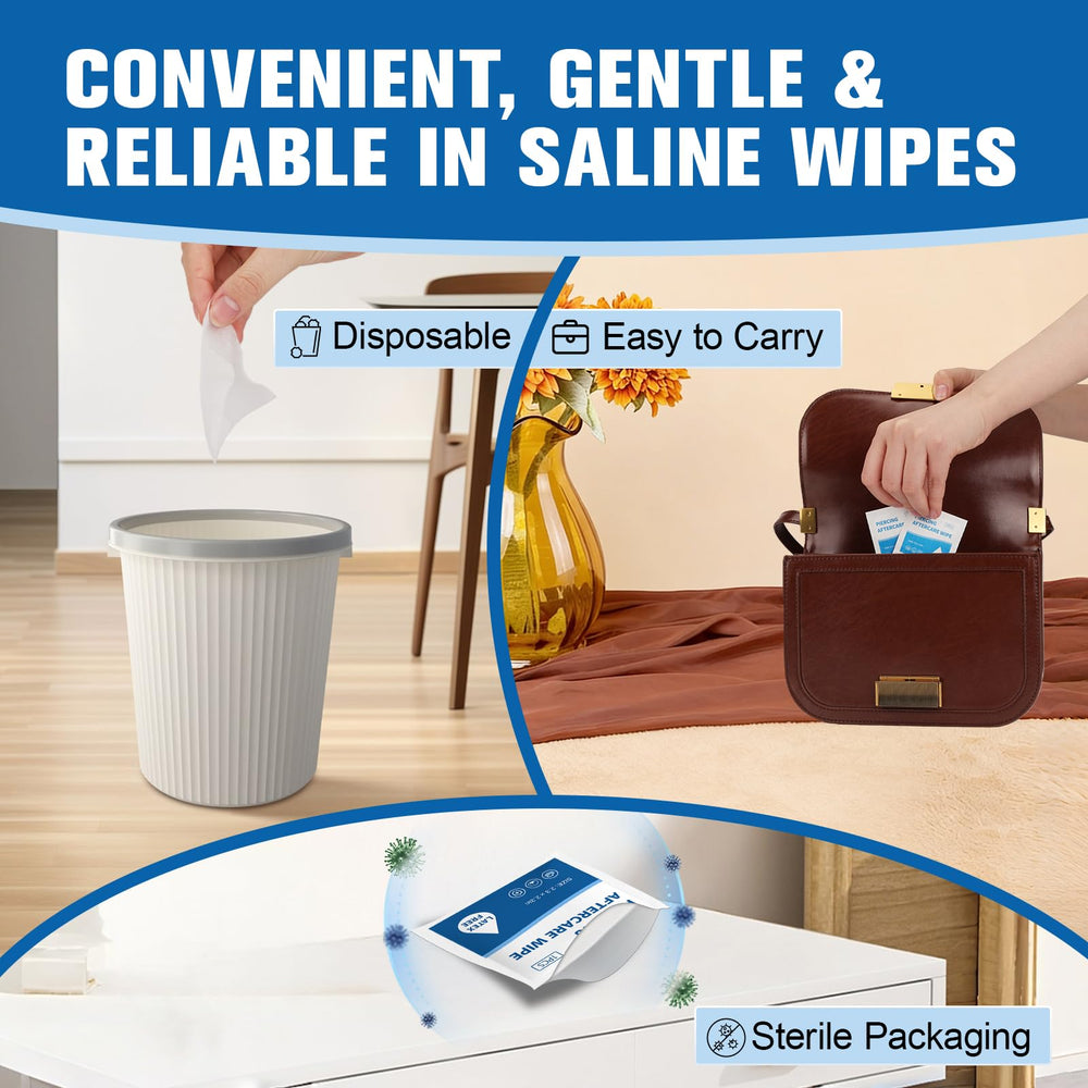NXPPYY travel-friendly aftercare kit for convenient piercing hygiene anywhere.