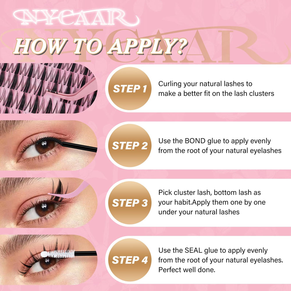 DIY lash extensions made simple with NYCAAR’s complete toolkit.