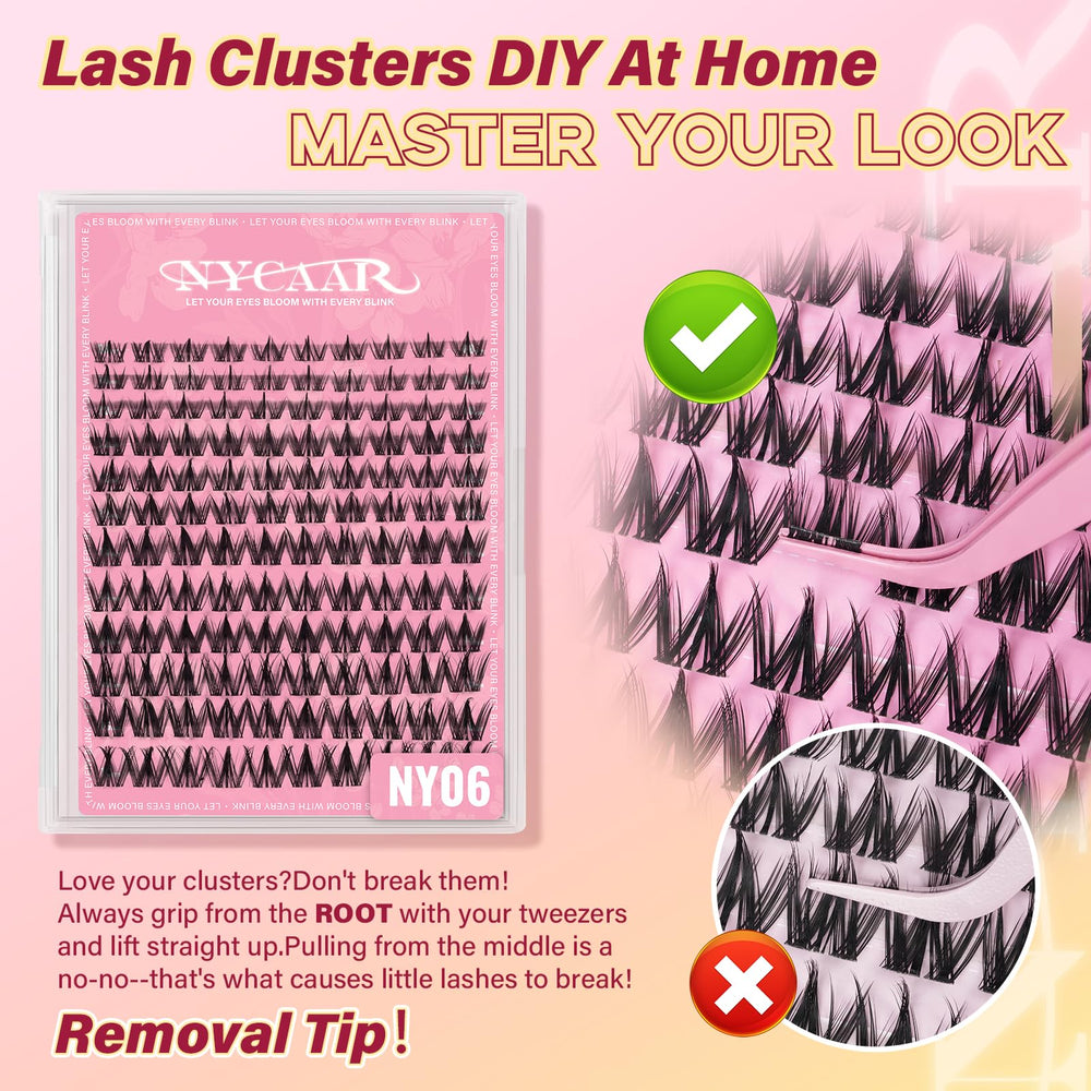 NYCAAR Lash Clusters Precise application for confident beginners