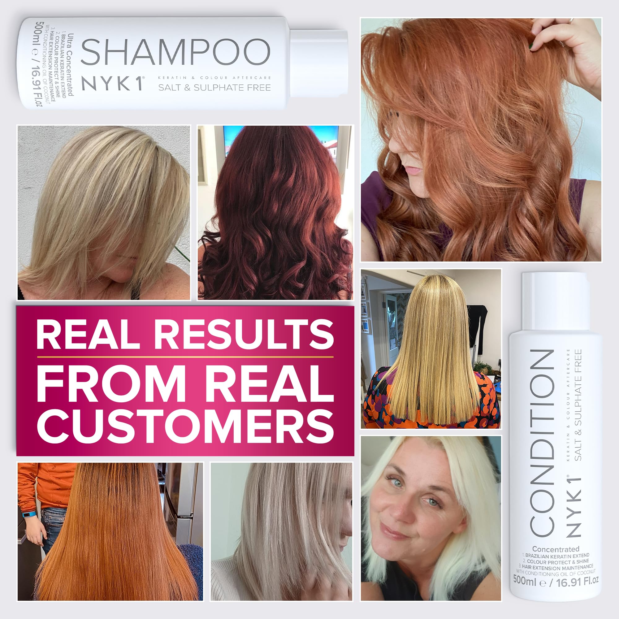 nyk1 extensions-friendly conditioner bottle provides lightweight moisture