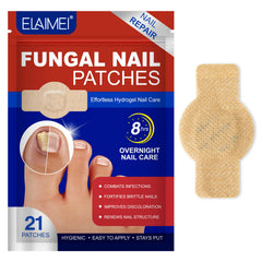 Nyloriaine parches-uñas-hongo, enfoque estético para uñas
