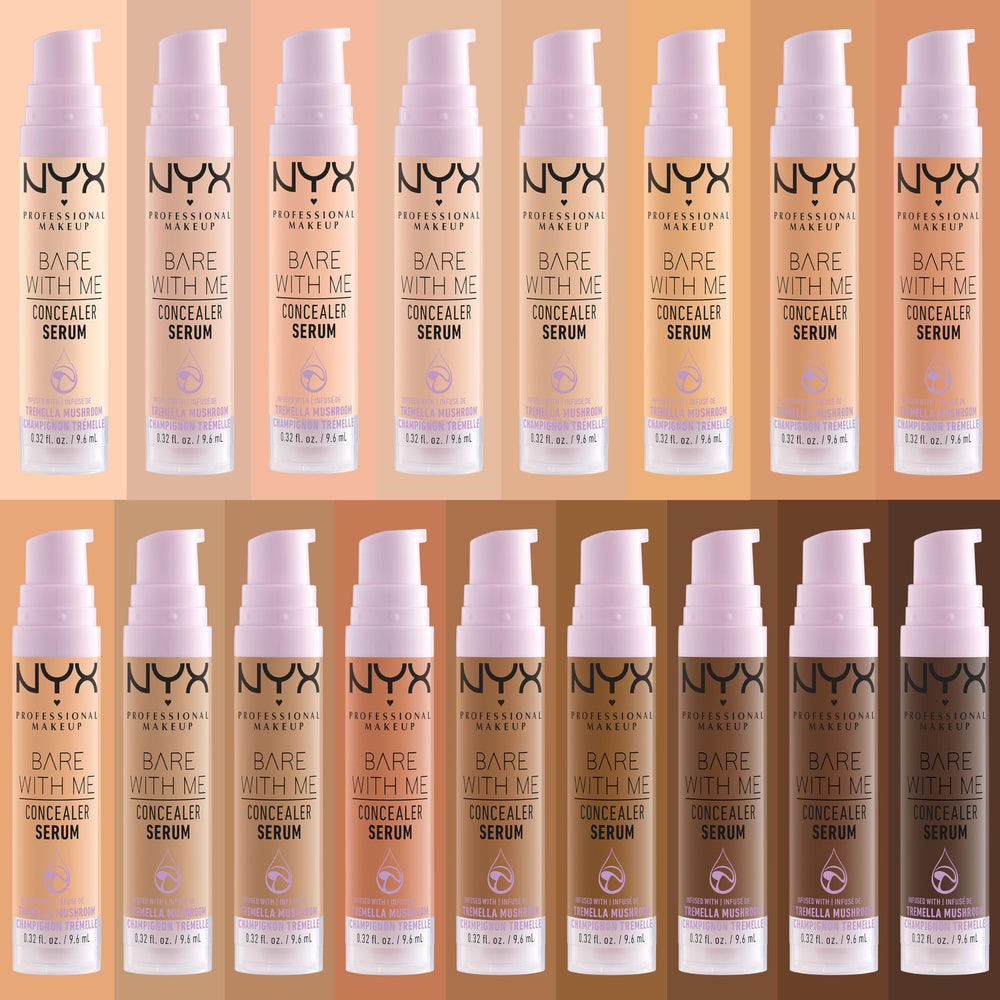 Rendimiento de hidratación de 24 horas de NYX Bare With Me Concealer Serum