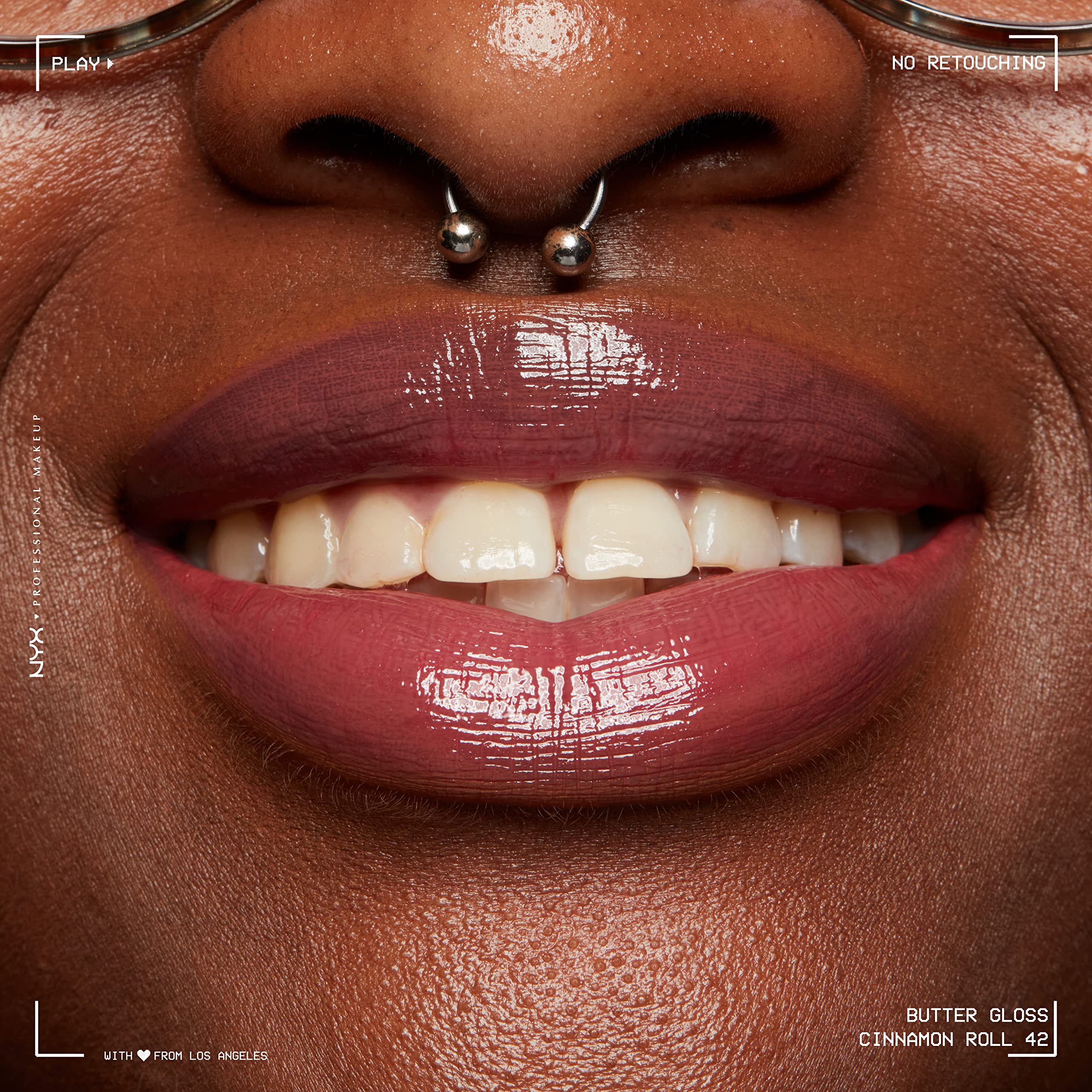 NYX Butter Gloss Cinnamon Roll offers buildable shine for everyday looks
